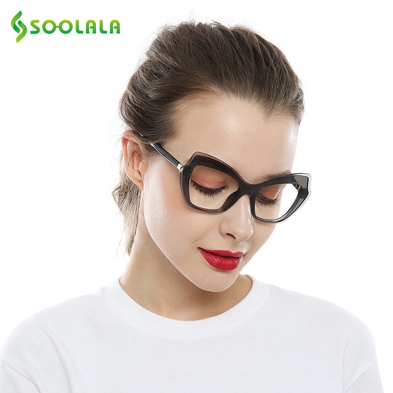 Mắt kính đọc sách SOOLALA phong cách cổ điển +1.0 1.5 2.0 2.5 3.0 3.5 4.0 cho nữ
