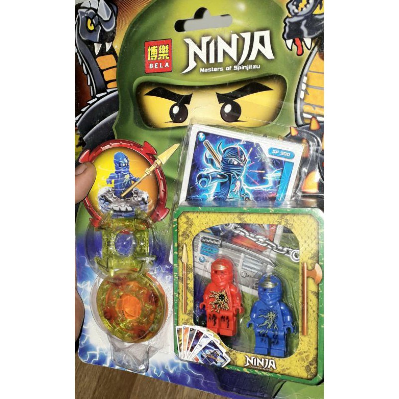 Lắp ráp Ninjago bộ có 2 nhân vật bằng nhựa khối không có khớp