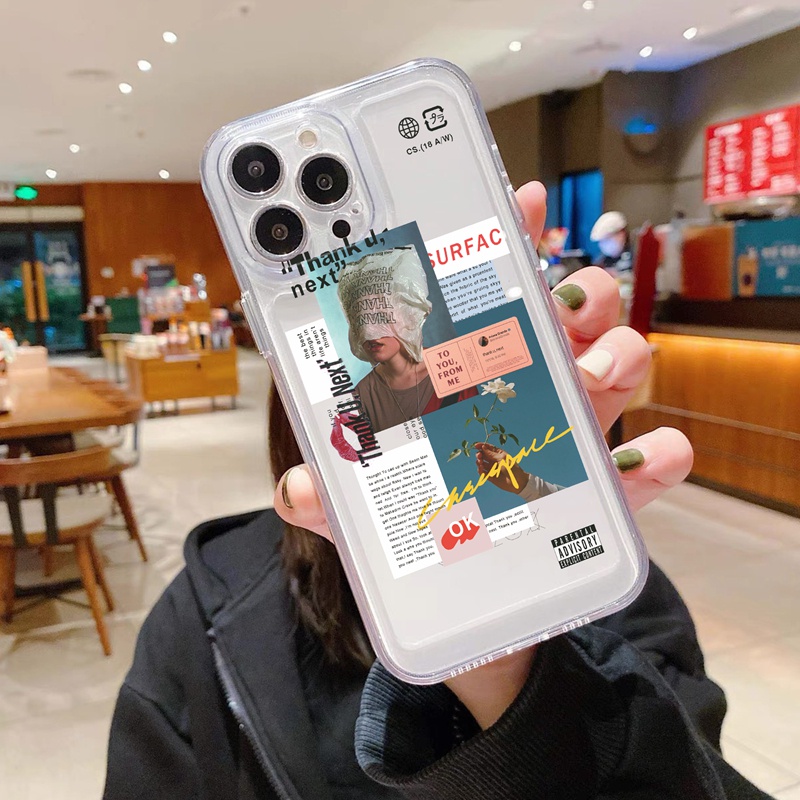 Ốp lưng iphone ốp lưng iphone Ốp điện thoại SUNTAIHO TPU mềm in nhãn hiệu thích hợp cho iPhone 11 Pro Max / 13 12 Pro / Xs Max xr Xs 8 7 Plus