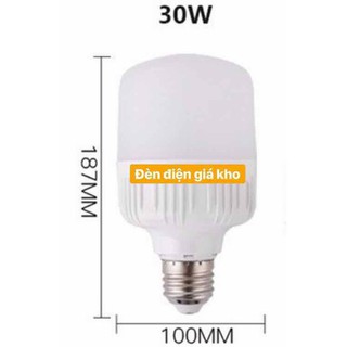 BÓNG LED BULB TRỤ KÍN NƯỚC 30W SIÊU SÁNG SIÊU BỀN