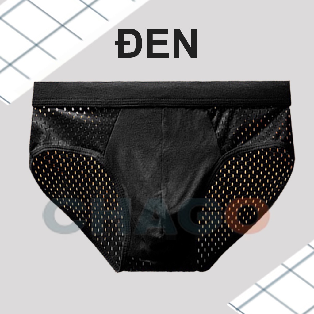 Quần sịp nam thông hơi hàng loại 1 xuất Nhật, quần lót nam lưới đẹp có size to CHAGO SIP008