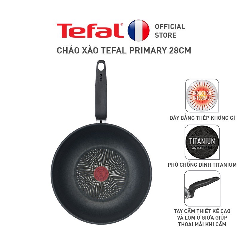 CHẢO XÀO TEFAL PRIMARY 28CM