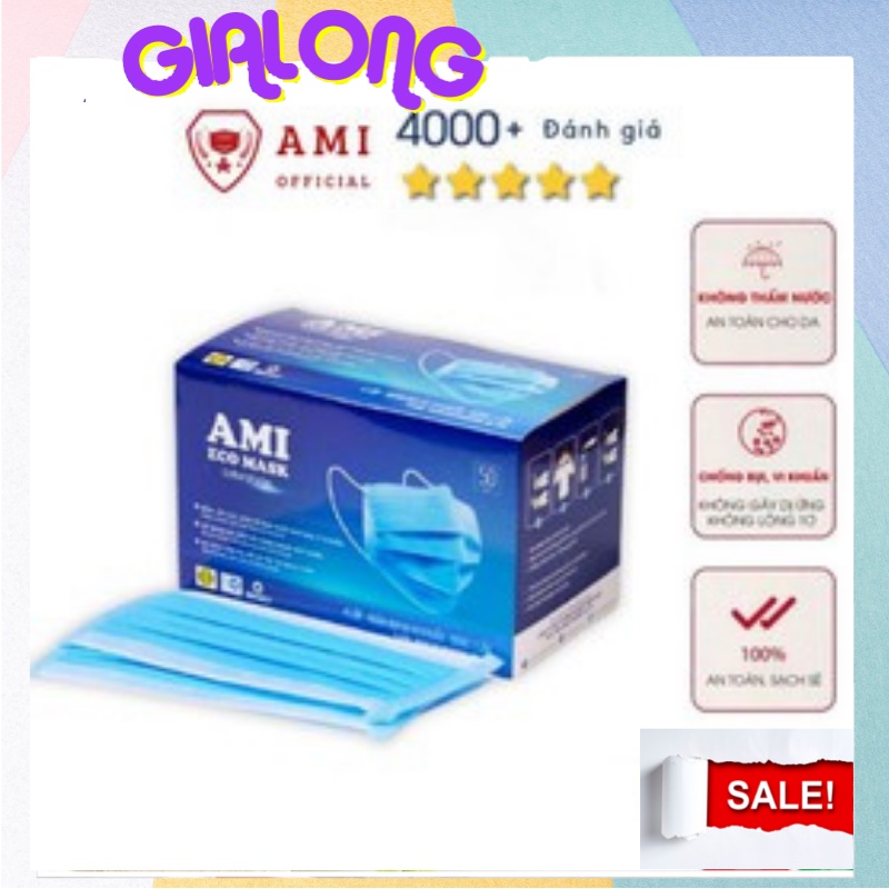 Khẩu Trang Y Tế Ami 4 Lớp Đơn Giản Phù Hợp Hầu Hết Với Tất Cả Mọi Người Không Cầu Kỳ Nhưng Đầy Và Đủ
