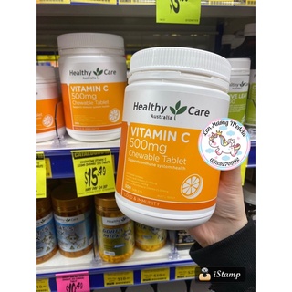 [Chemist Úc] HealthyCare Vitamin C 500mg 300 viên/500 viên