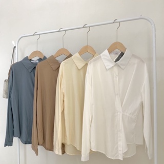 Palama shirt - Áo sơ mi lanh mềm bảng màu Hàn Quốc