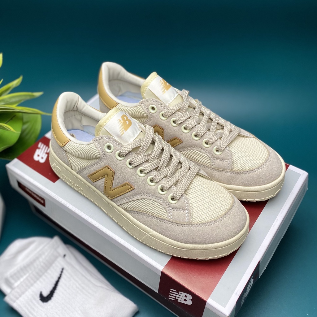 Giày NBpro300 vàng ⚡⚡tôn dáng, form chuẩn, da vải dày dặn, hàng tuyển chọn kỹ