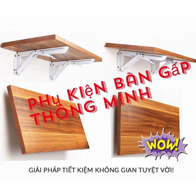 Ke xếp thông minh làm mặt bàn gấp - Ke dài 350mm