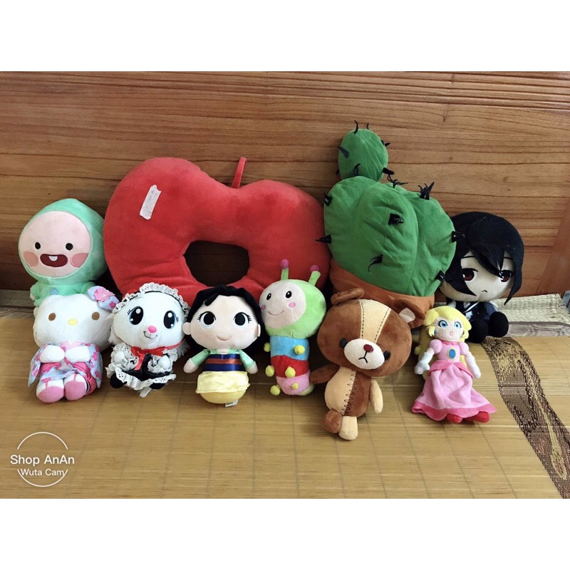 set gấu mèo và kitty