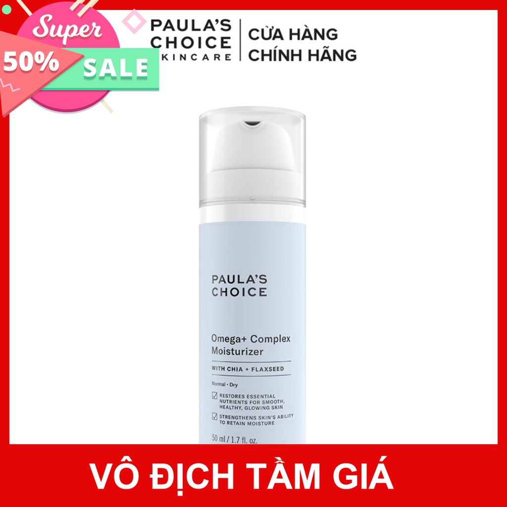 Kem dưỡng ẩm phục hồi, chống kích ứng và làm khỏe da Paula's Choice Omega+ Complex Moisturizer 50ml Mã: 3390