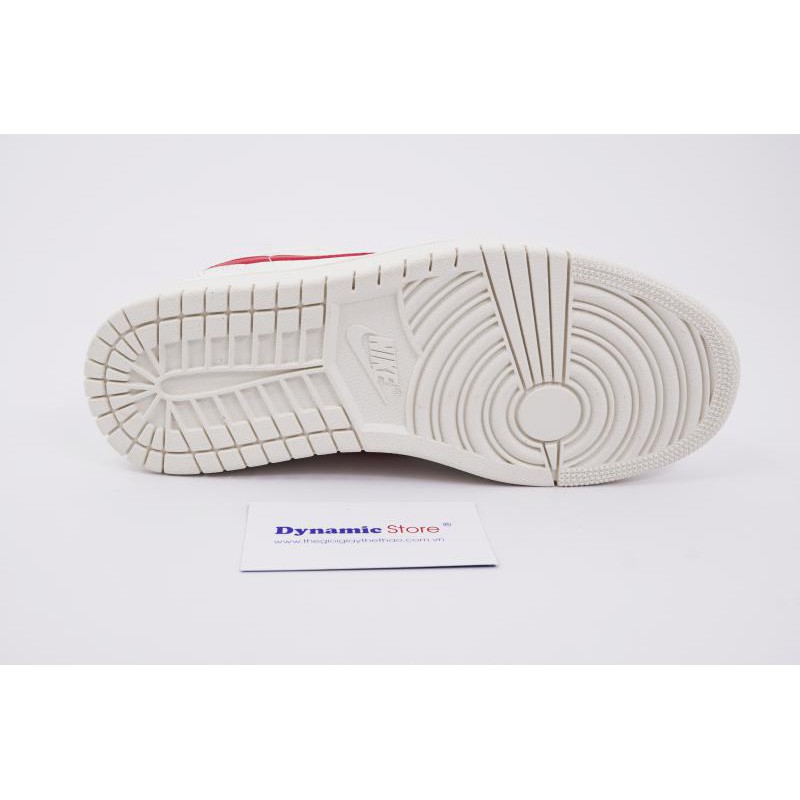 Giày Jordan 1 Low White University Red
