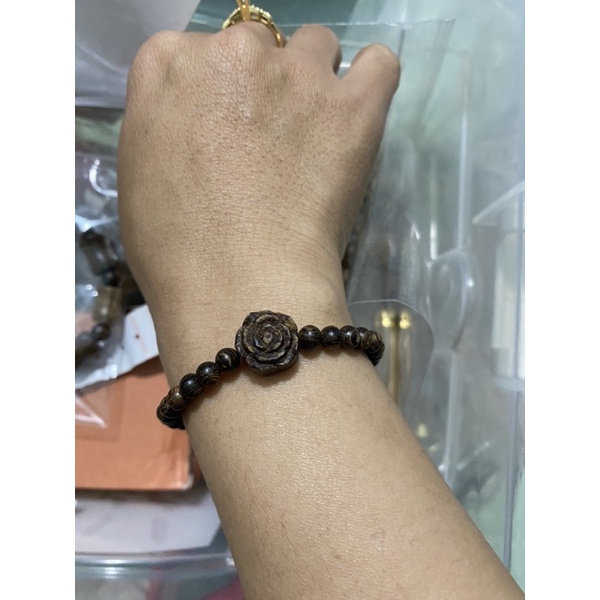 Vòng Trầm sánh chìm 5li mix  hoa