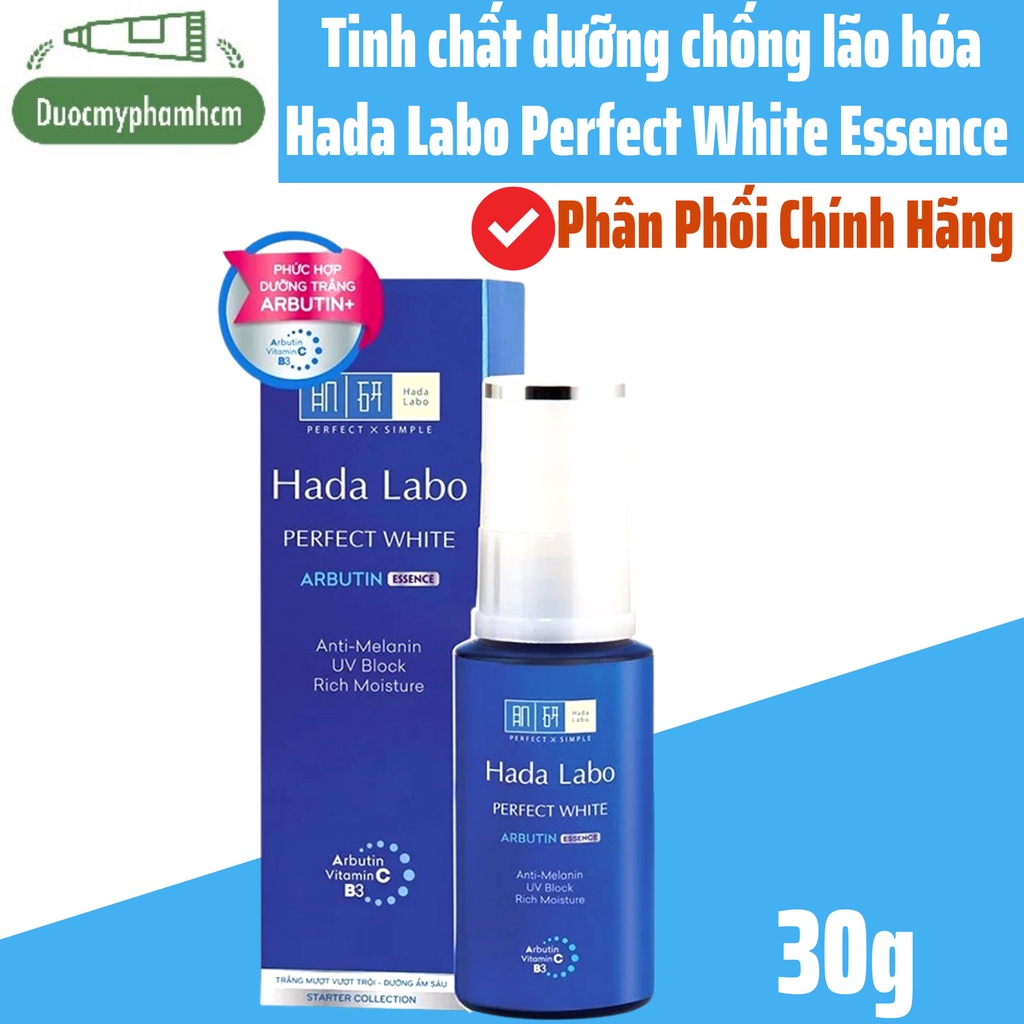 Hada Labo Perfect White Arbutin Essence - Tinh Chất Hada Labo Trắng Hoàn Hảo