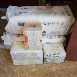 Bỉm nanu 100m/l/xl