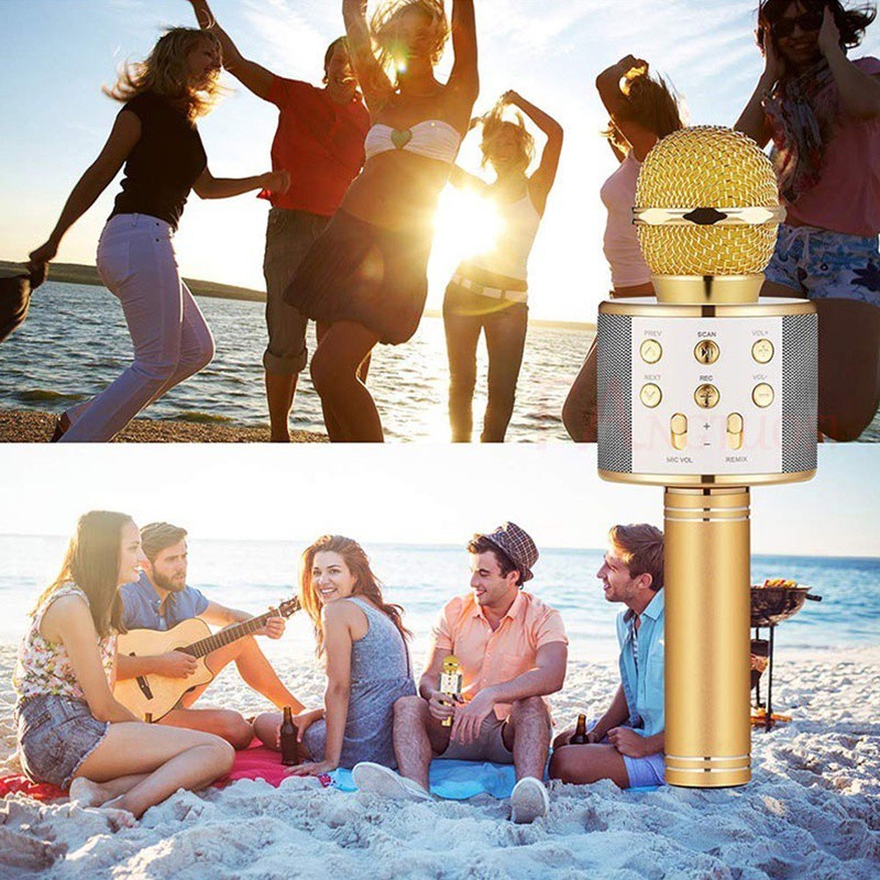 Micro không dây Bluetooth thời trang hát Karaoke KTV