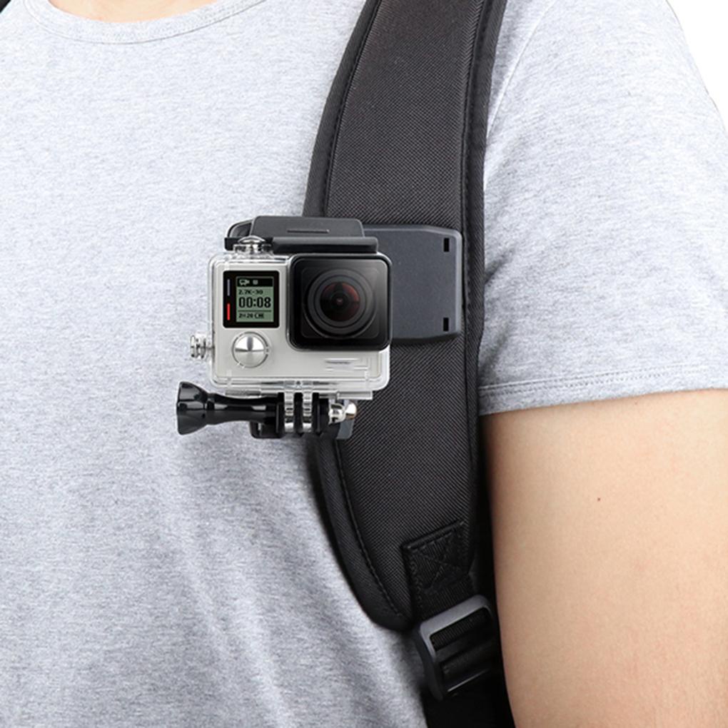 Kẹp Gắn Balo Có Thể Xoay 360 Độ Thay Thế Mới Cho Gopro