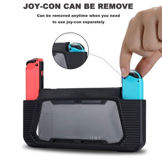 Silicone tpu case for nintendo switch shock proof protection cover shell ergonomic handle grip for nintend switch ns accessories 3