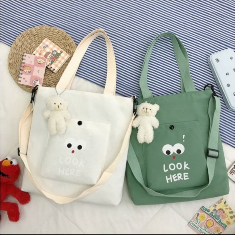 Túi tote - LOOK HERE