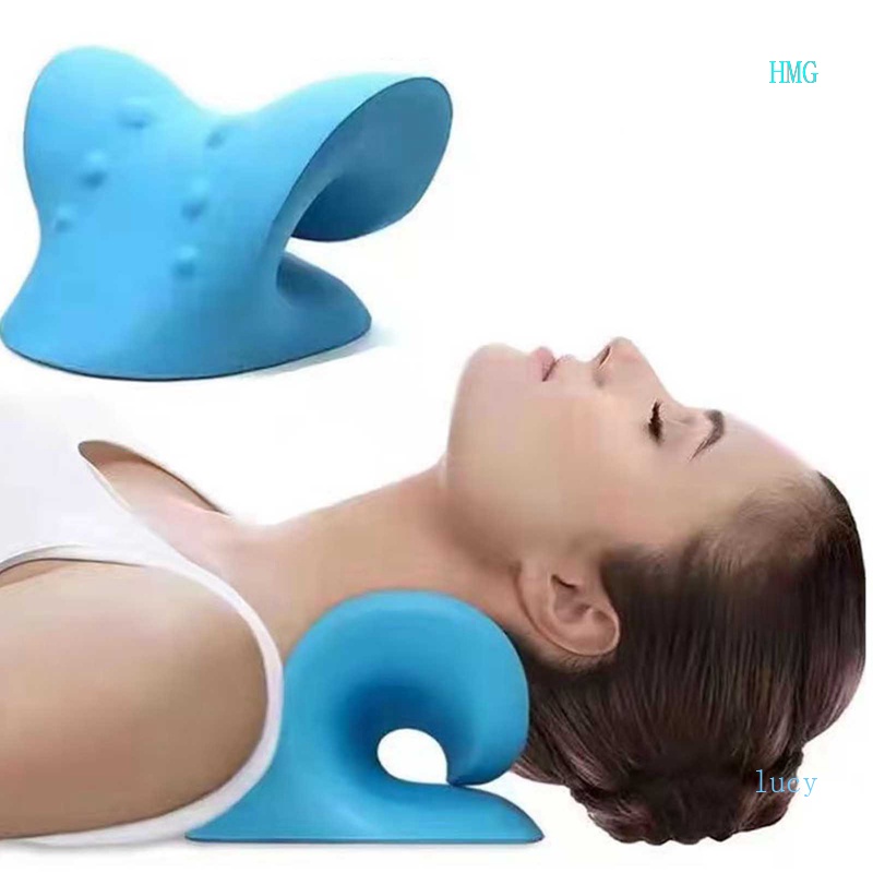 Gối Massage Kéo Căng Cơ Vai Và Cổ Giúp Thư Giãn Giảm Đau Cột Sống