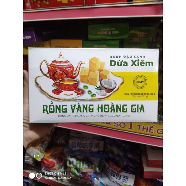 Bánh đậu xanh Rồng Vàng Hoàng Gia hộp 300g