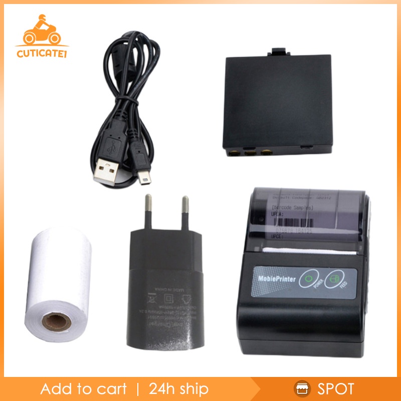 Máy In Nhiệt Mini Bluetooth Di Động Cuticate1 Phích Cắm Eu Cho Pc | BigBuy360 - bigbuy360.vn