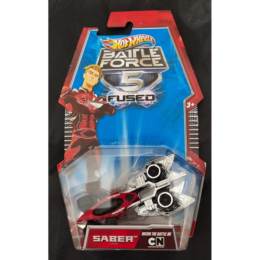 Hot Wheels Mô Hình Đồ Chơi Chiến Đấu Trong Game Battle Force 5 Saber