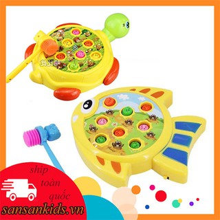 VỈ ĐỒ CHƠI ĐẬP CHUỘT CHO BÉ- đập chuột hình cá, hình rùa,hình chim