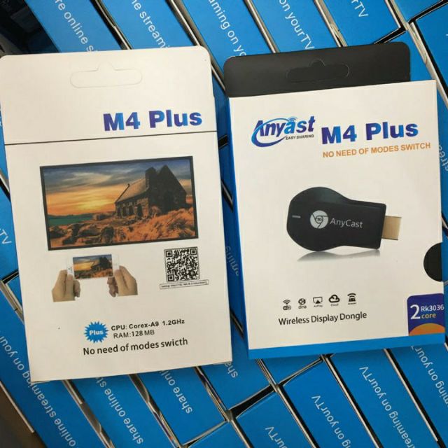 Anycast M4 M9 Plus Truyền màn hình điện thoại Full HDMI kết nối không dây TV máy chiếu