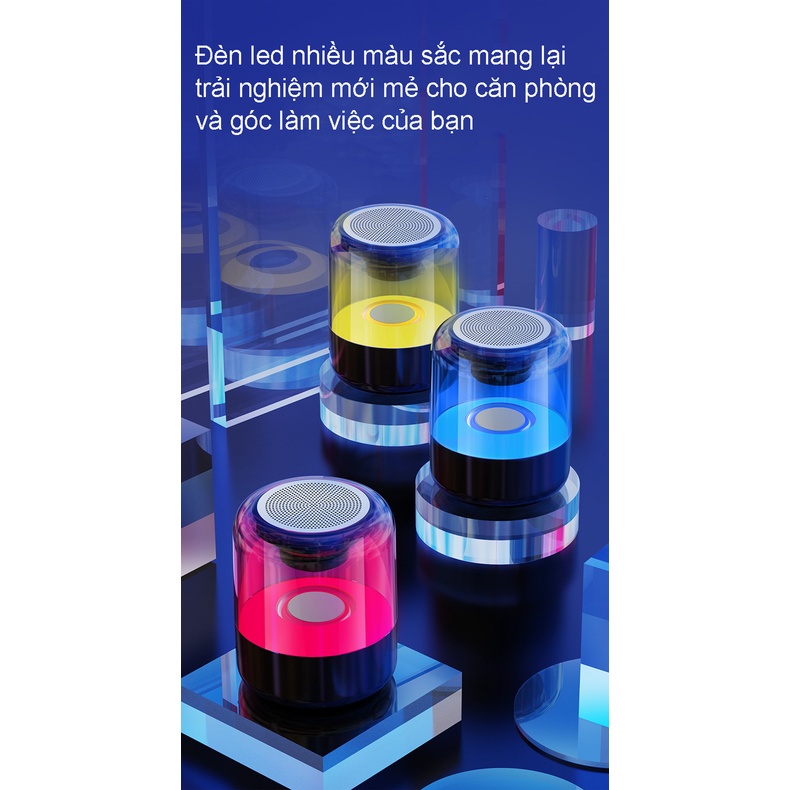 Loa bluetooth mini nghe nhạc không dây Z5 pin trâu, bass hay, âm thanh vòm 9D hỗ trợ usb và thẻ nhớ