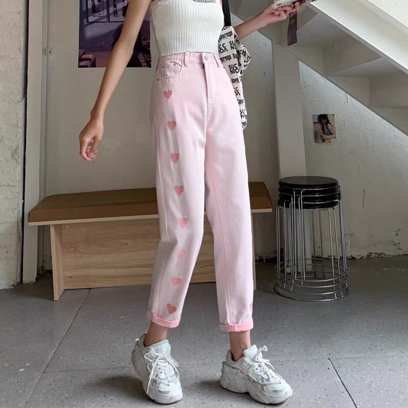Quần baggy trái tim (ORDER)