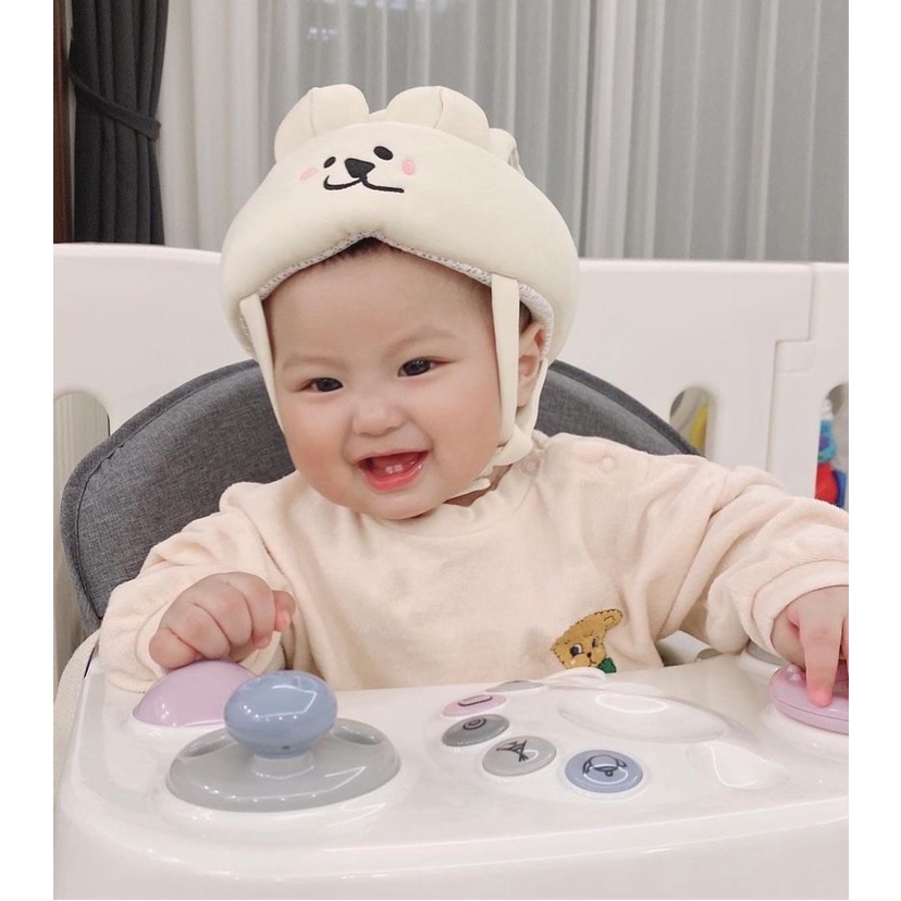 Mũ bảo vệ đầu tập ngồi tập đi cho bé nội địa Hàn Quốc BLISSBEBE