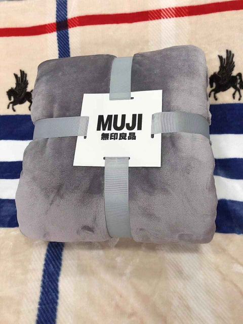 CHĂN NHUNG TUYẾT MUJI SIÊU MỀM MỊN