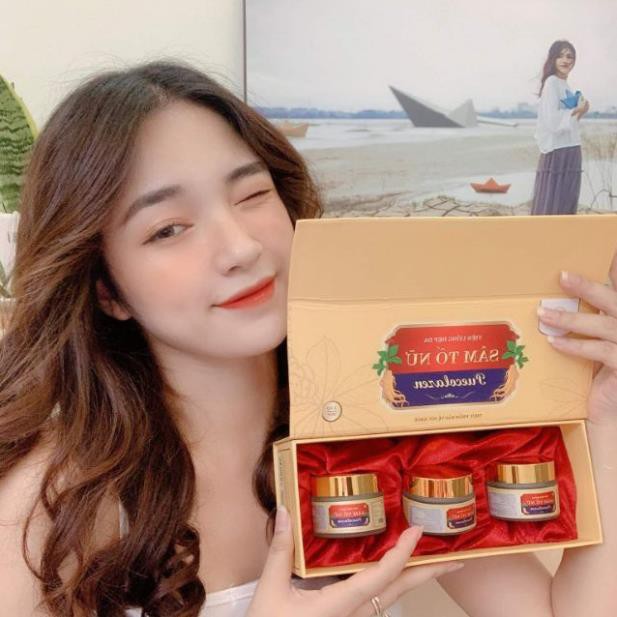 (Viên logo) sỉ 1 hộp 3 lọ sâm tố nữ [CHUẨN AUTHENTIC]