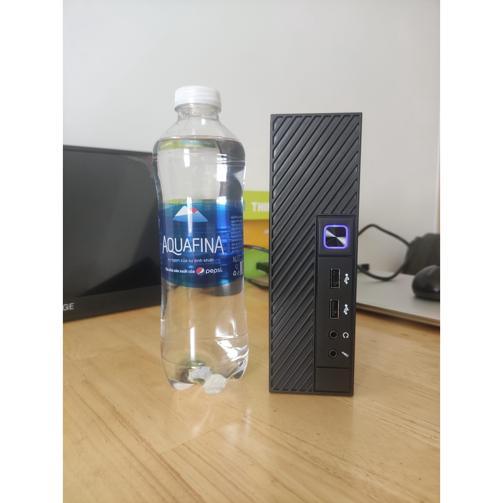 Máy tính Mini PC mainboard thin itx ECS i3 8100 DDR4 8GB | BigBuy360 - bigbuy360.vn