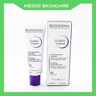Kem dưỡng phục hồi da tổn thương Bioderma Cicabio Crème - 40ml
