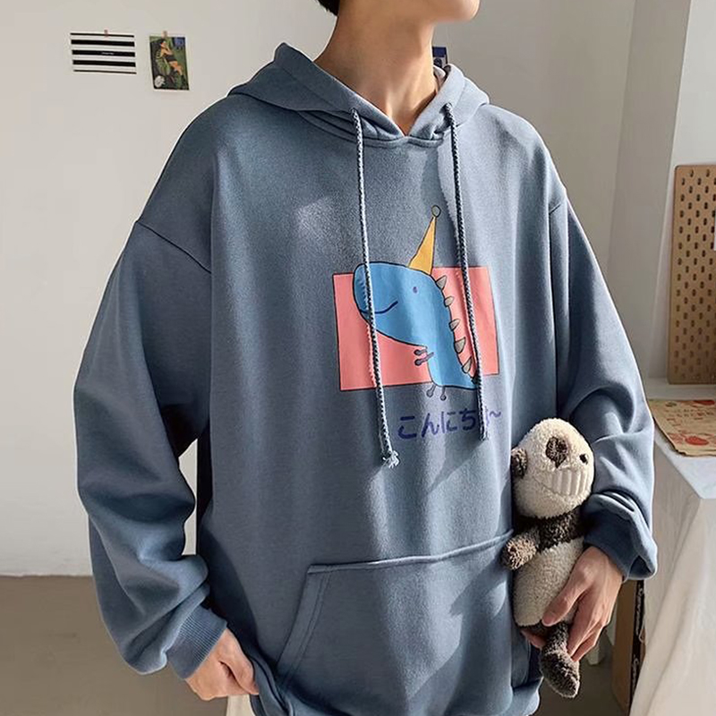 Áo Hoodies Tay Dài Sành Điệu Hợp Thời Trang Dành Cho Nam M-5Xl