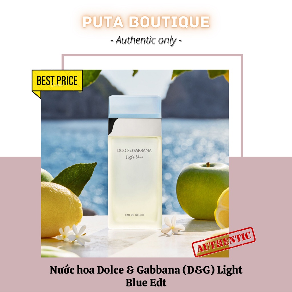 Nước hoa Dolce & Gabbana (D&G) Light Blue Edt
