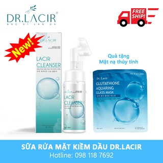 Sữa Rửa Mặt Kiềm Dầu Dr Lacir - Kiểm soát dầu, ngăn ngừa mụn, trắng da, dành cho da dầu và da hỗn hợp