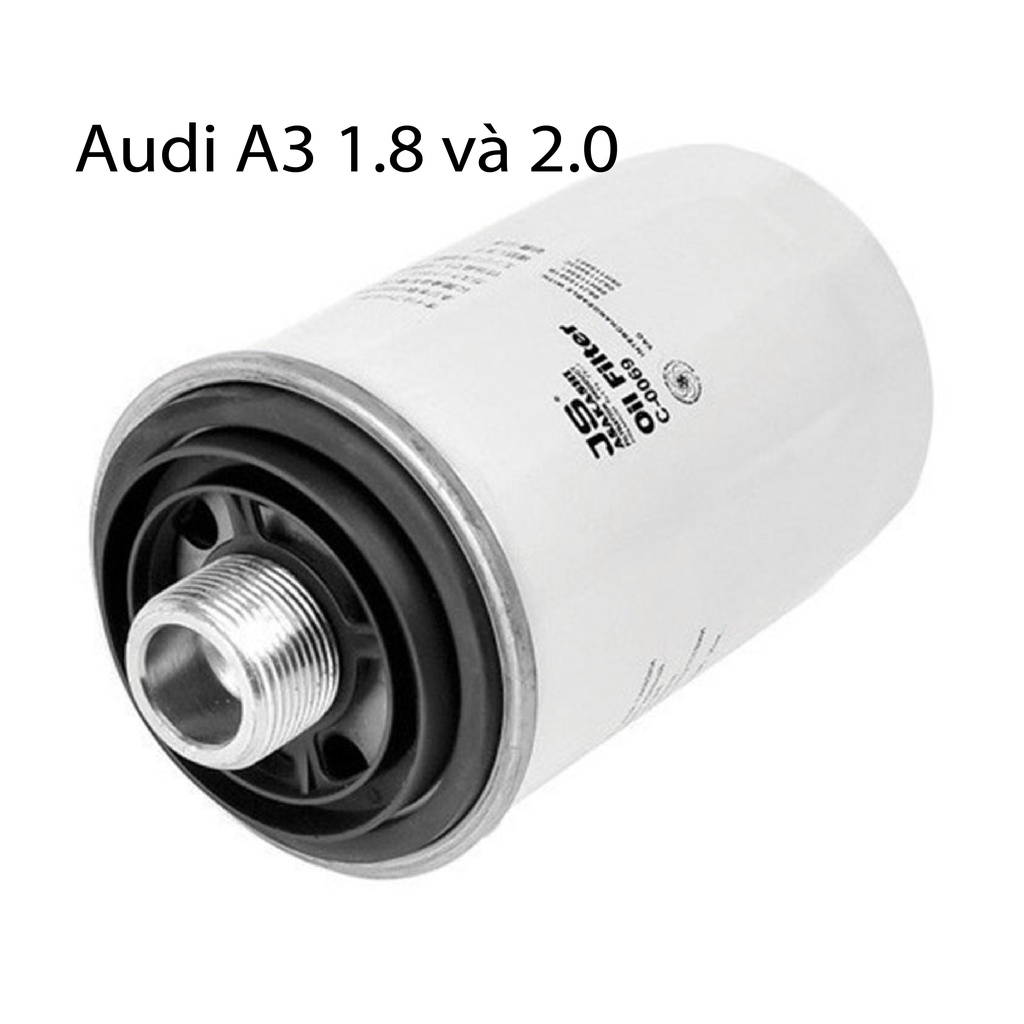 Lọc nhớt- lọc dầu Nhật C0069 dành cho xe Audi A3 1.8 và 2.0 2007, 2008, 2009, 2010, 2011, 2012, 2013
