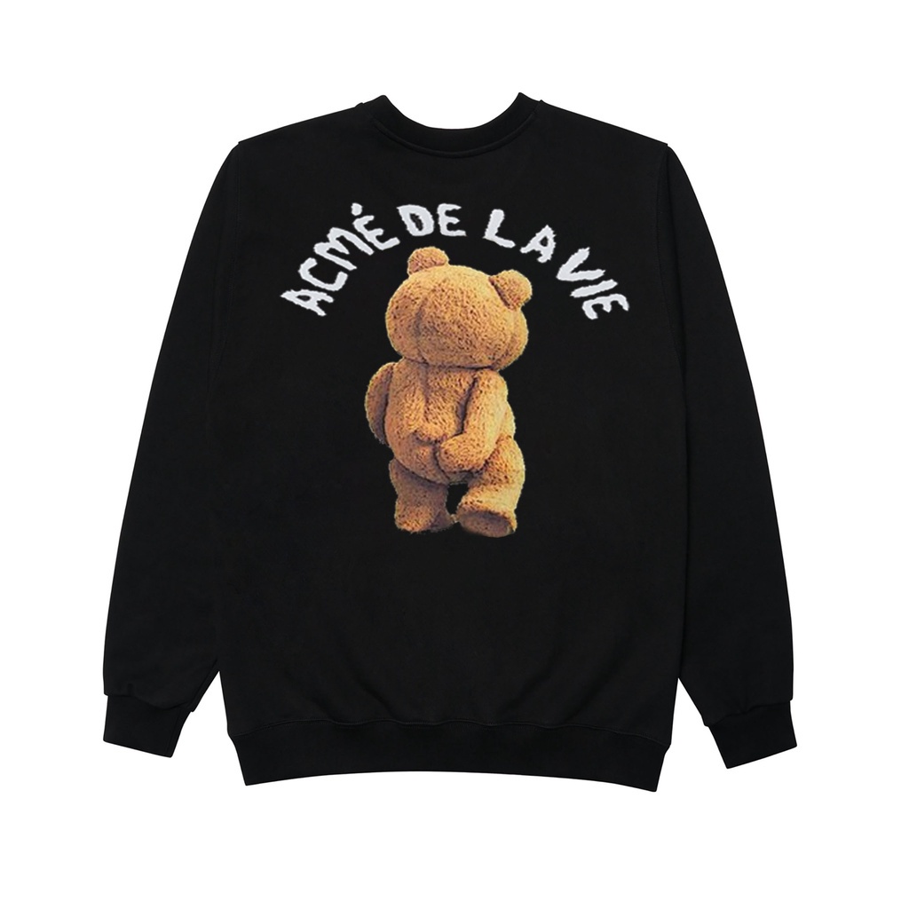 ÁO HOODIE ADLV NEW BEAR ÁO SWEATER CHẤT NỈ COTTON UNISEX (M13-14)