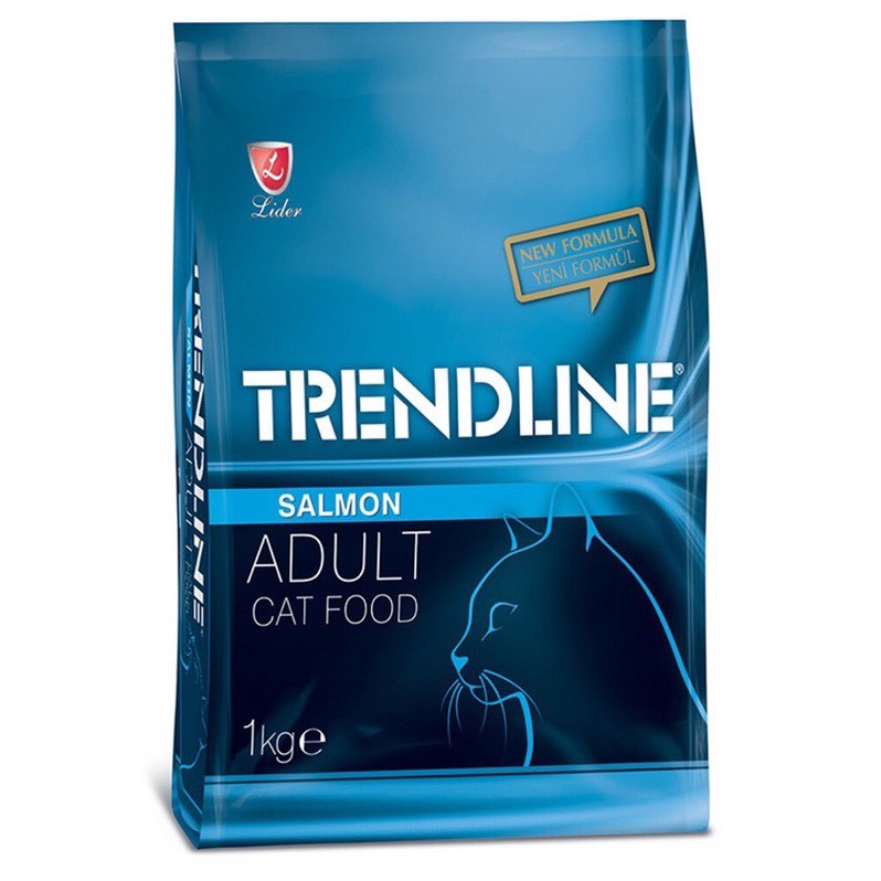Thức ăn mèo Trendline - Hạt mèo con mèo trưởng thành TREND LINE túi 1kg nguyên seal