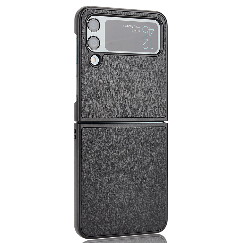 Ốp Bao Da Điện Thoại PU Nắp Lật Phong Cách Retro Cho samsung galaxy z flip4 5G z flip 4 Ốp