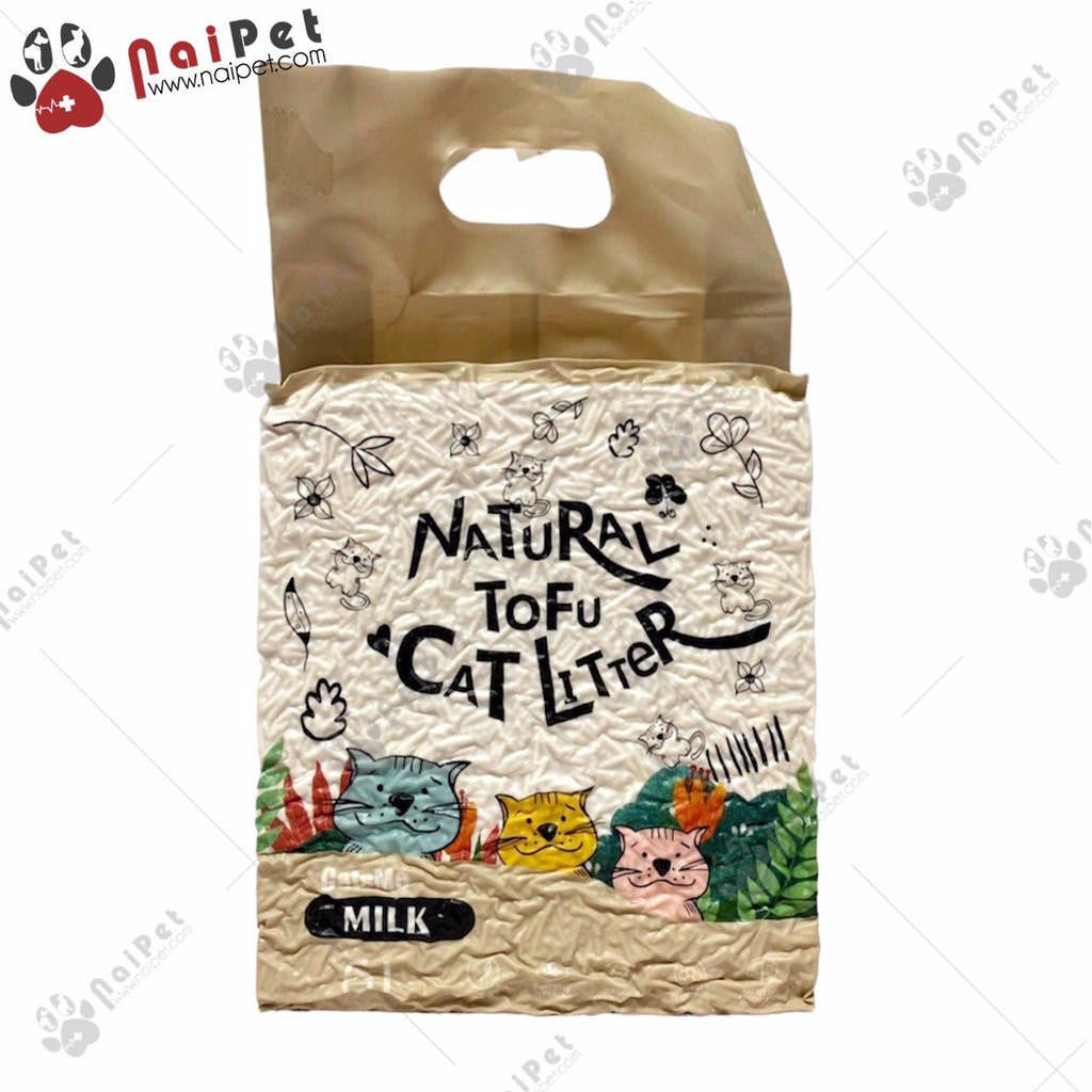 Cát Vệ Sinh Cát Đậu Nành Cho Thú Cưng Natural Tofu Cat Litter Cats Me 6L