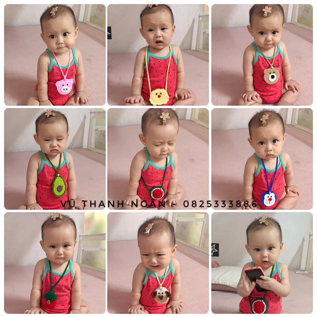 Túi đựng tỏi cho bé