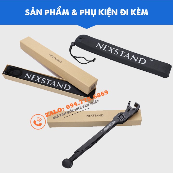 Giá Đỡ Macbook &amp; Laptop - NEXSTAND K2 - Đế Tản Nhiệt Laptop Macbook Cao Cấp