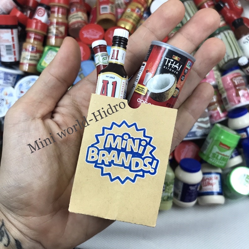 Đồ chơi toy mini brands chính hãng. Đồ chơi, thức ăn thực phẩm siêu thị thu nhỏ phụ kiện cho búp bê.