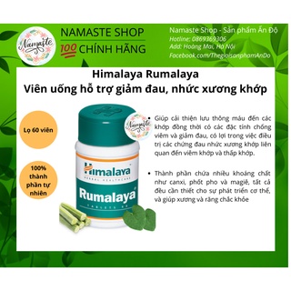 Himalaya Rumalaya - Viên uông hỗ trợ giảm đau nhức xương khớp