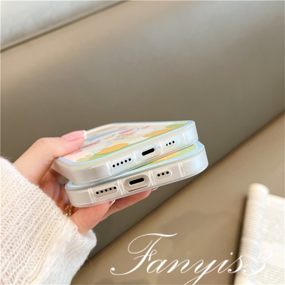 Ốp Điện Thoại Mềm Trong Suốt Họa Tiết Hoạt Hình Cho iPhone 14 13 12 11 Pro Max X XR Xs Max 8 7 6 6s Plus SE 2020