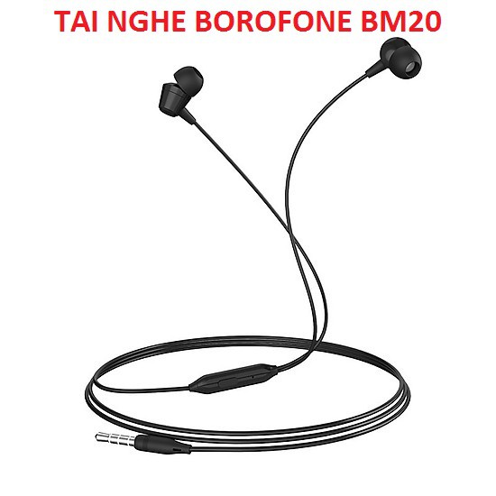 TAI NGHE BOROFONE BM 20 3.5mm CHÍNH HÃNG | Loa Hay - Mic Chuẩn  - Mẫu Mã Đẹp | Đổi Trả Trong Vòng 7 Ngày 17005