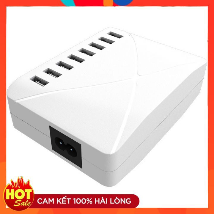 Ổ CẮM USB 8 cổng  Sạc  năng Trạm Sạc cho Điện Thoại Di Động