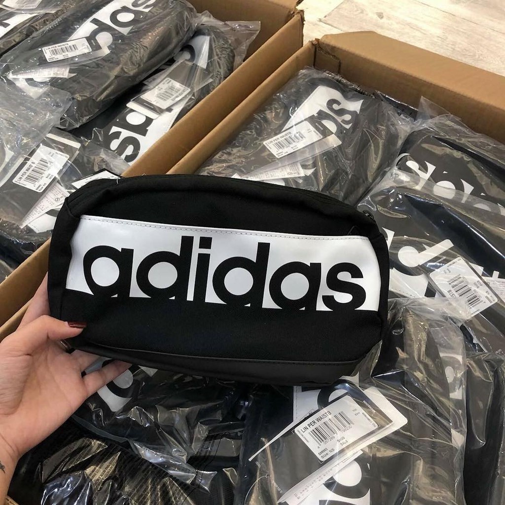 ✔️ [AUTHENTIC] Túi Đeo Chéo Adidas Linear Performance Waist Bags - S99983 | CAM KẾT CHÍNH HÃNG 100%